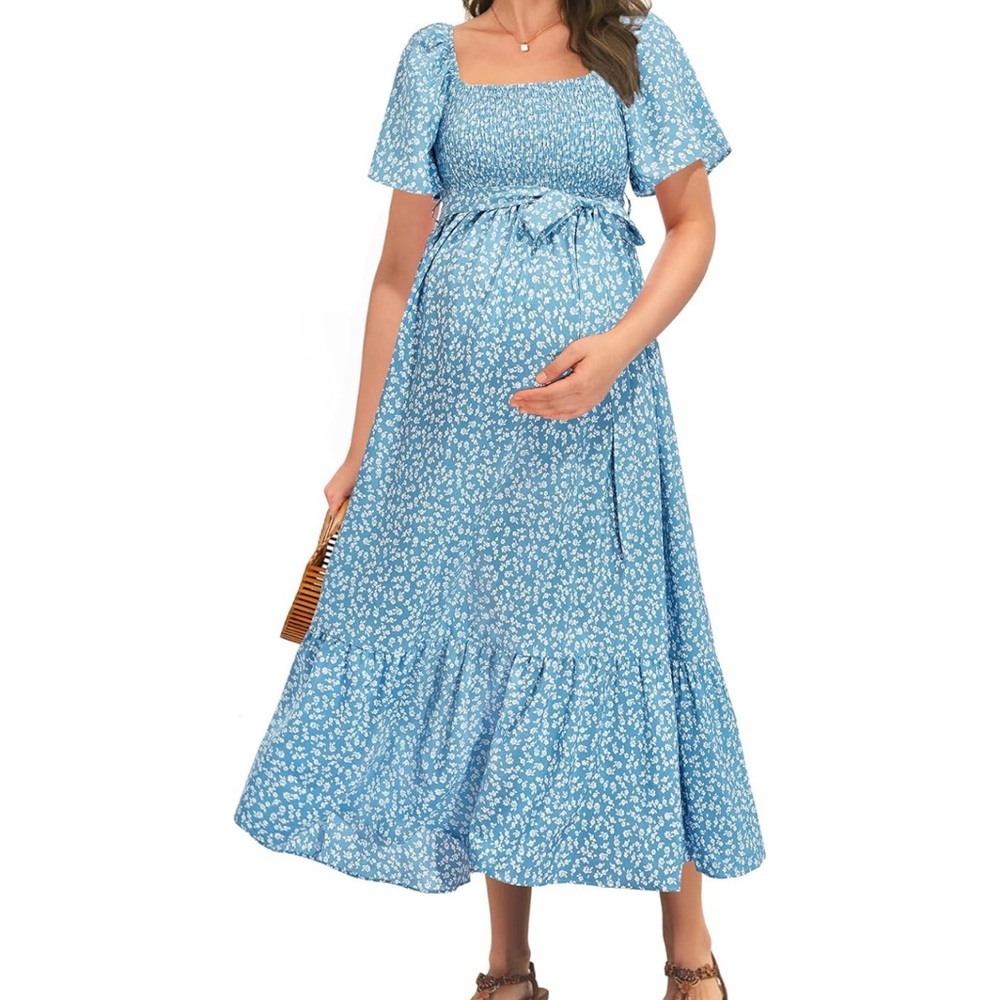 Maternity Maxi Dress Size S-M